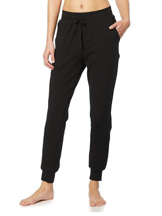 Jogger Sweatpants for Women — Soft Drawstring Lounge Fit in Cotton Jersey
