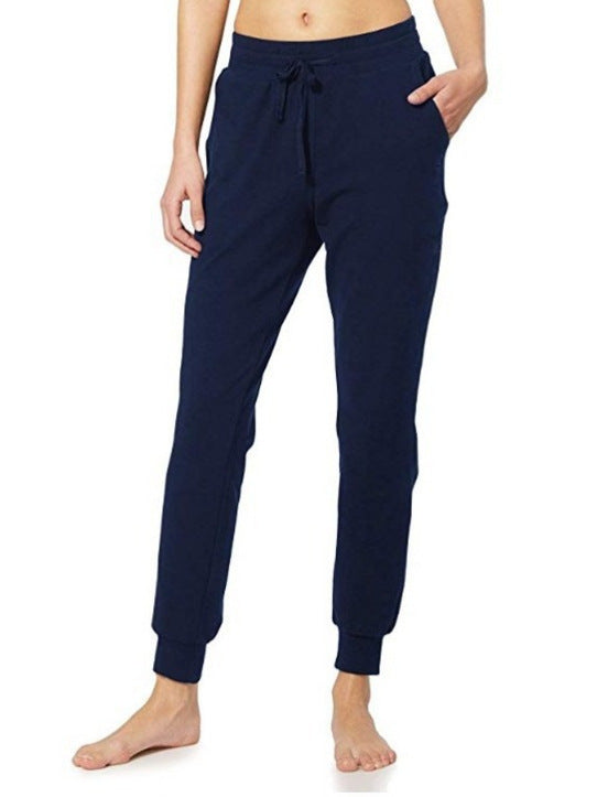 Jogger Sweatpants for Women — Soft Drawstring Lounge Fit in Cotton Jersey