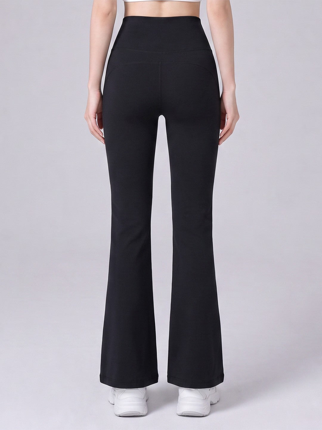 Flare Leggings for Women — High Waisted Bootcut Yoga Fit in Brushed Nylon