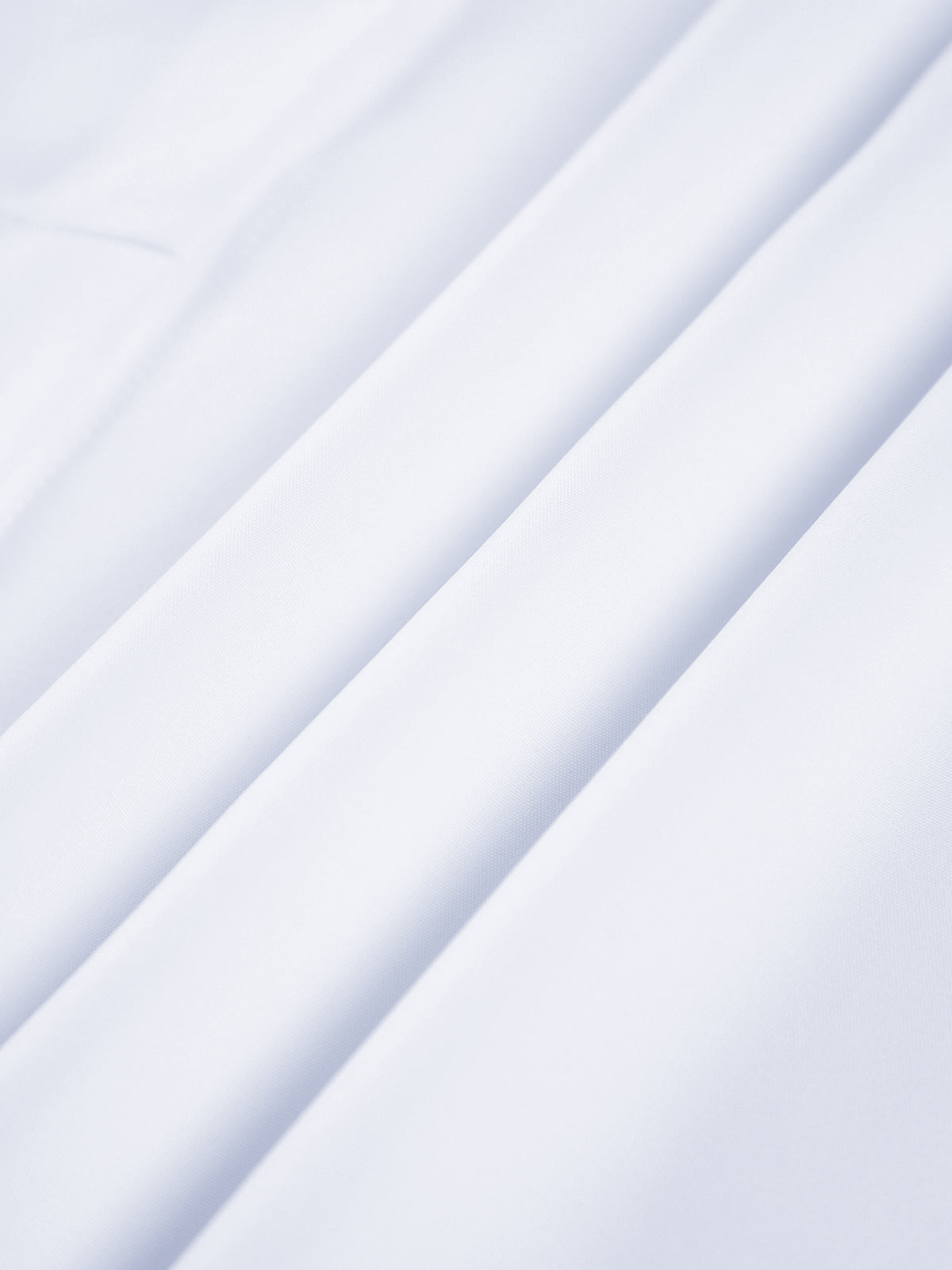 Light blue cotton poplin fabric close-up