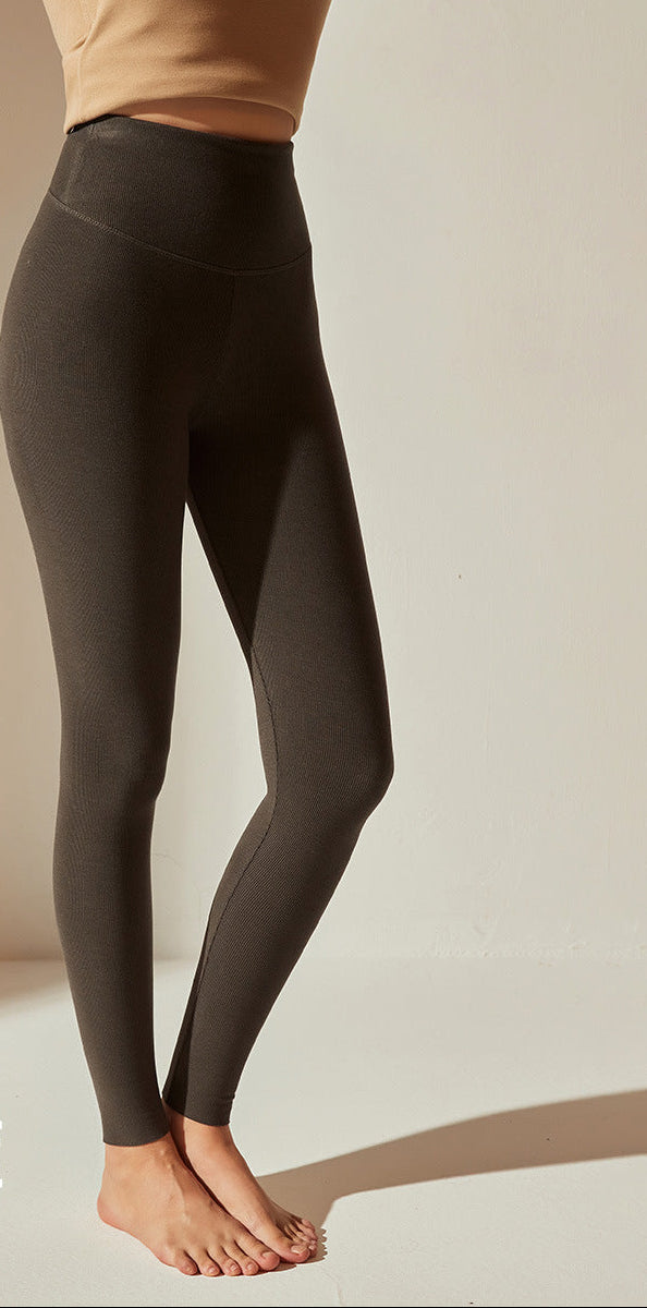 Fleece Lined Leggings for Women — High Waisted Thermal Winter Base Layer