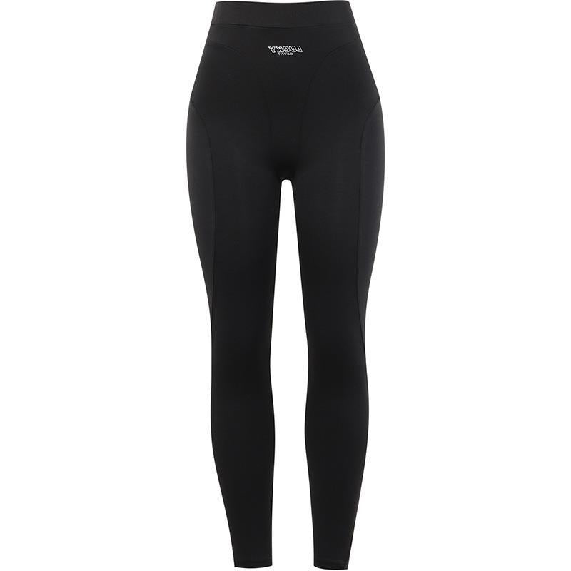 High Waisted Sculpting Leggings for Women — Tummy Control Workout Fit in Soft Nylon