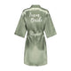 Light Green Team Bride